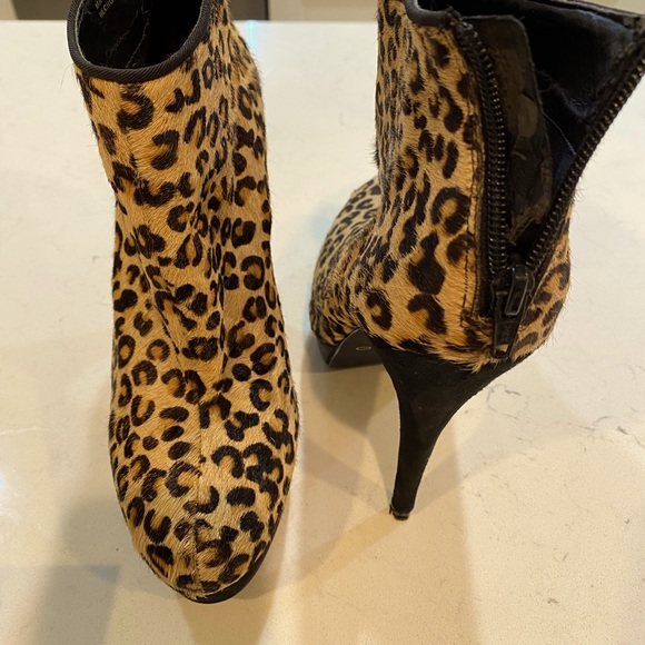 Aldo Jaguar/cheetah print Boots - Picture 1 of 4